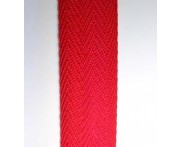 Fita ESP - 100% Poliéster 25 mm - Rolo 100 metros - Vermelho